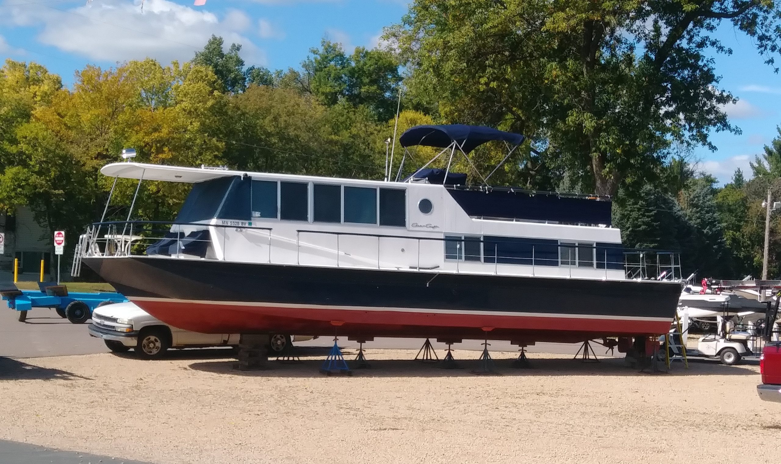 1969 Chris-Craft Aquahome 46 - $44,995